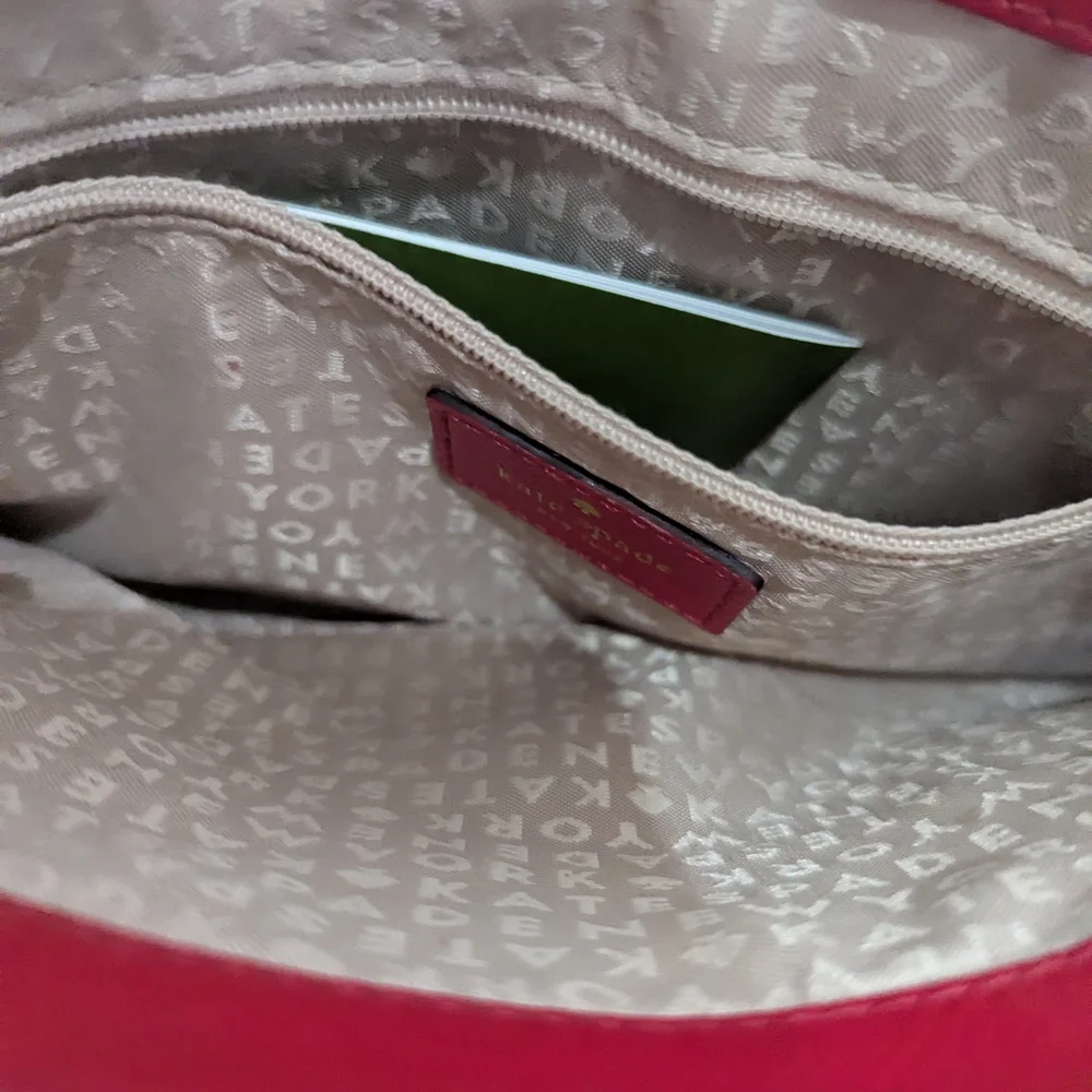 Kate Spade Red Crossbody Bag